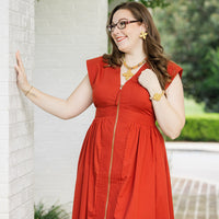 Rainbow African Sea Glass with Rachel Cross Bracelet