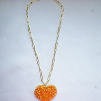 Paperclip Heart Chain