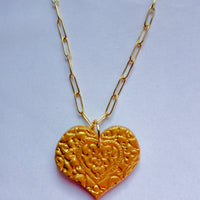 Paperclip Heart Chain