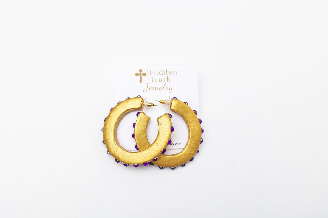Purple Hoops