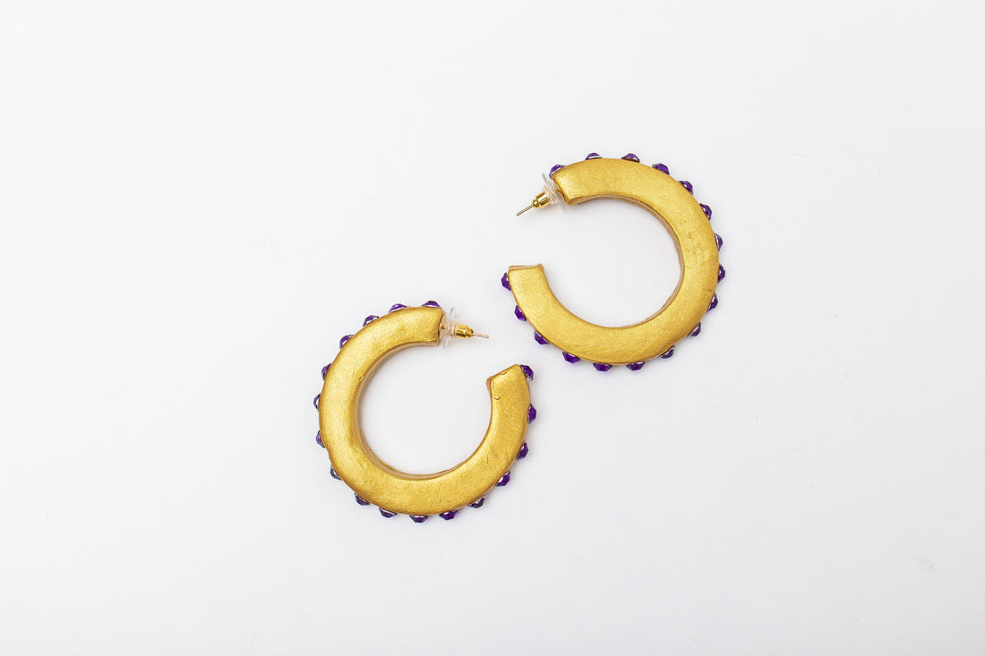 Purple Hoops
