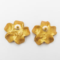 Gardenia Pearl Studs