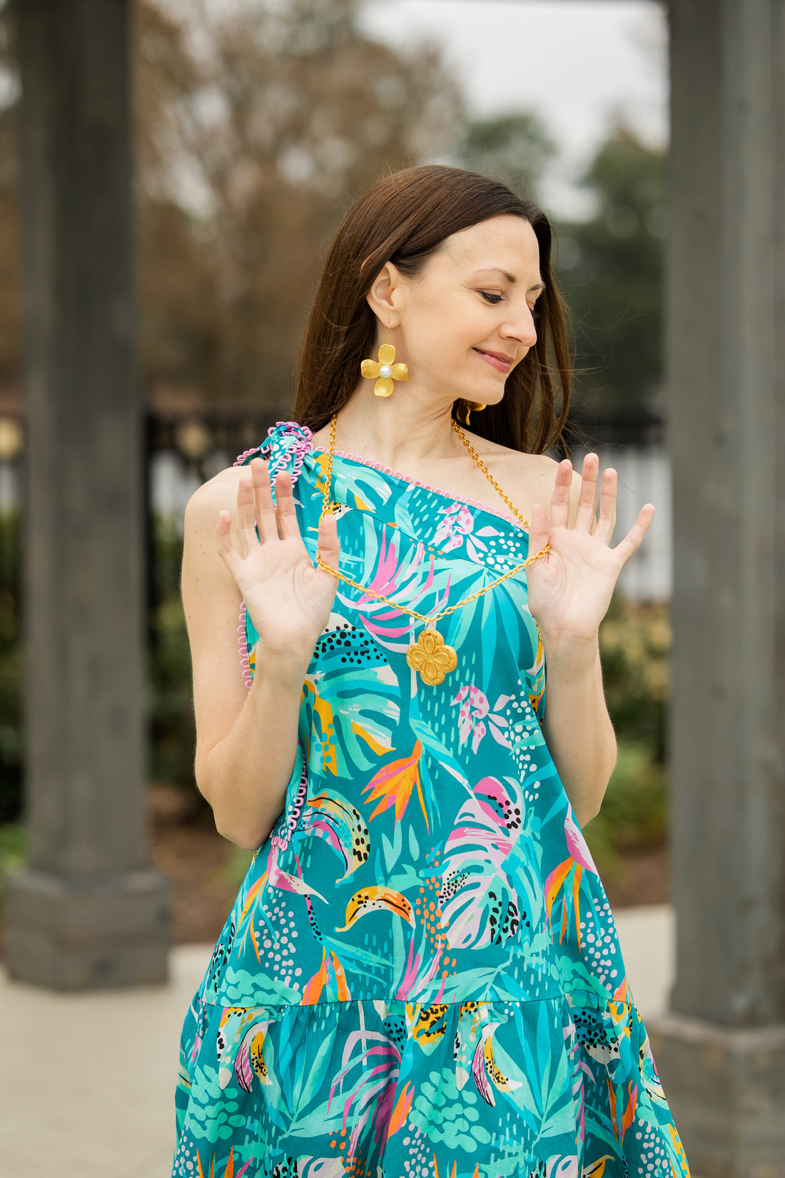 Dogwood Pearl Dangles