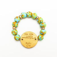 Rainforest Green Glass with Hannah Cross