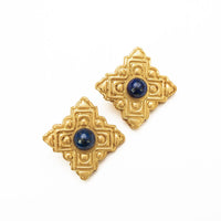 Ellie Lapis Studs
