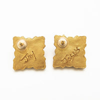 Ellie Lapis Studs