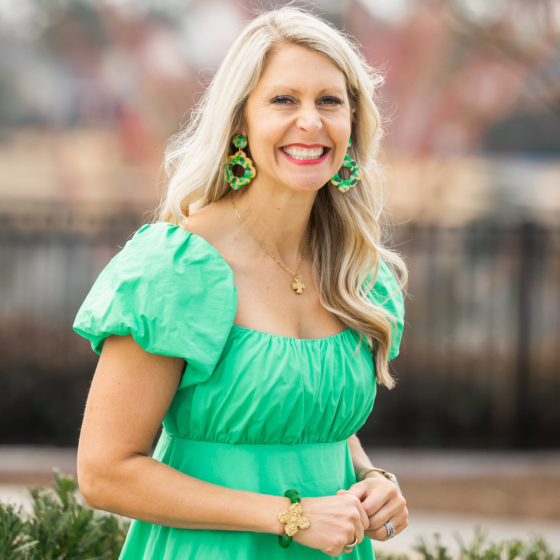 Green Glass with Andrea