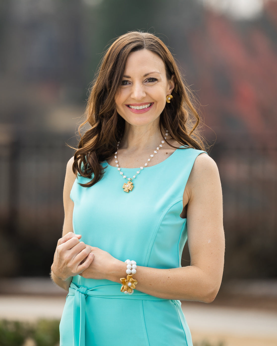 Pearl Double Strand with Magnolia Pearl