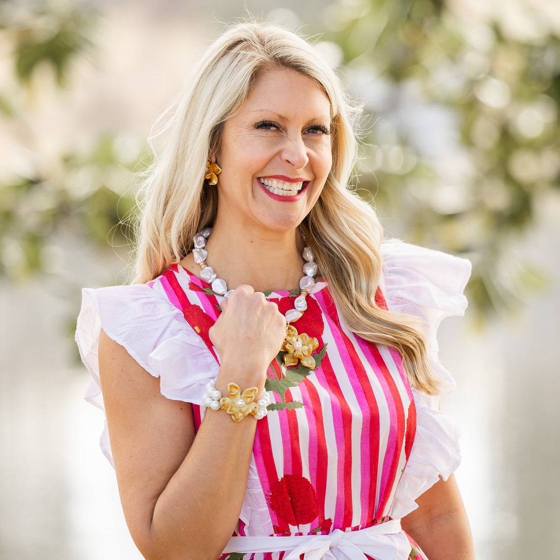 Magnolia Pearl Studs