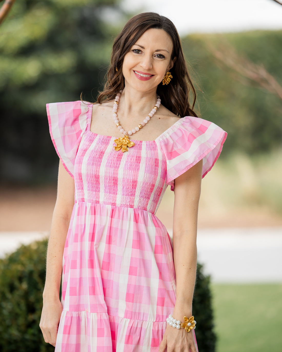 Pearl Double Strand with Magnolia Pearl