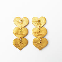 Trinity Heart Dangles