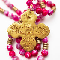 Pink Fire Agate Gloss with Andrea Cross