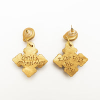 Esther Gem Double Dangles