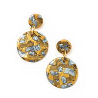 Gold, Silver & Bronze Double Dangles