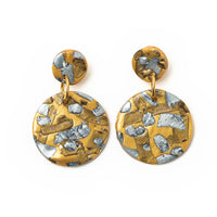Gold, Silver & Bronze Double Dangles