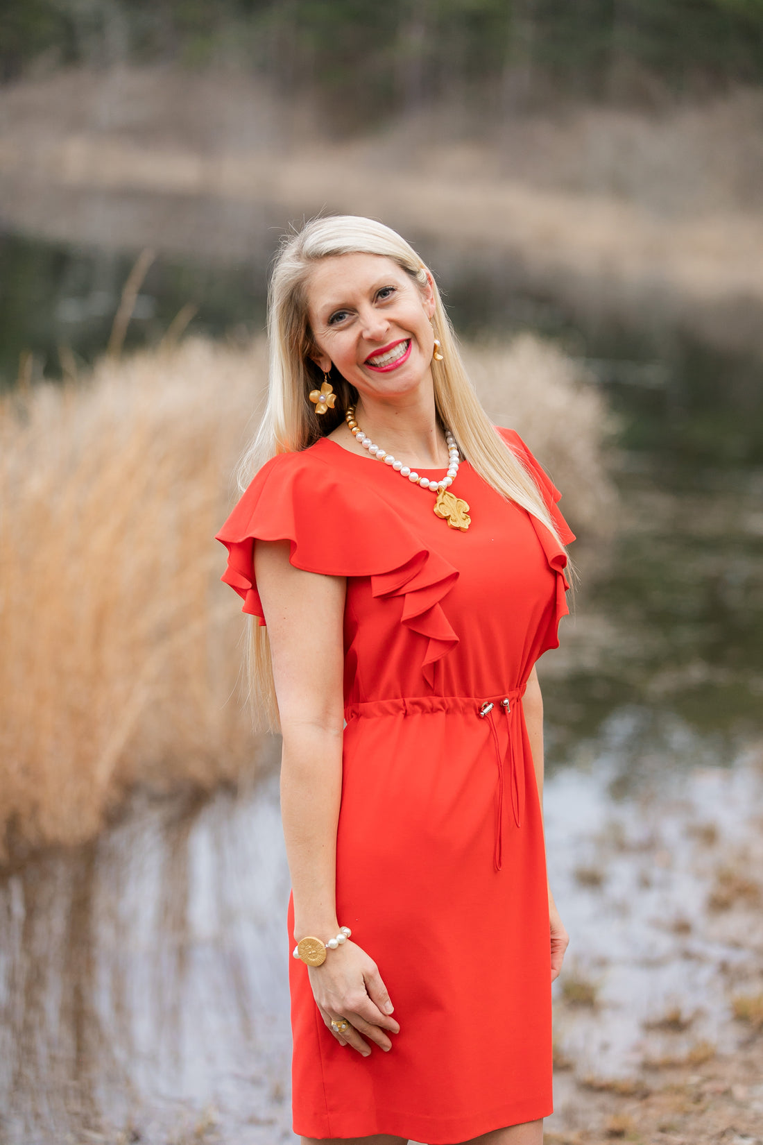 Dogwood Pearl Dangles