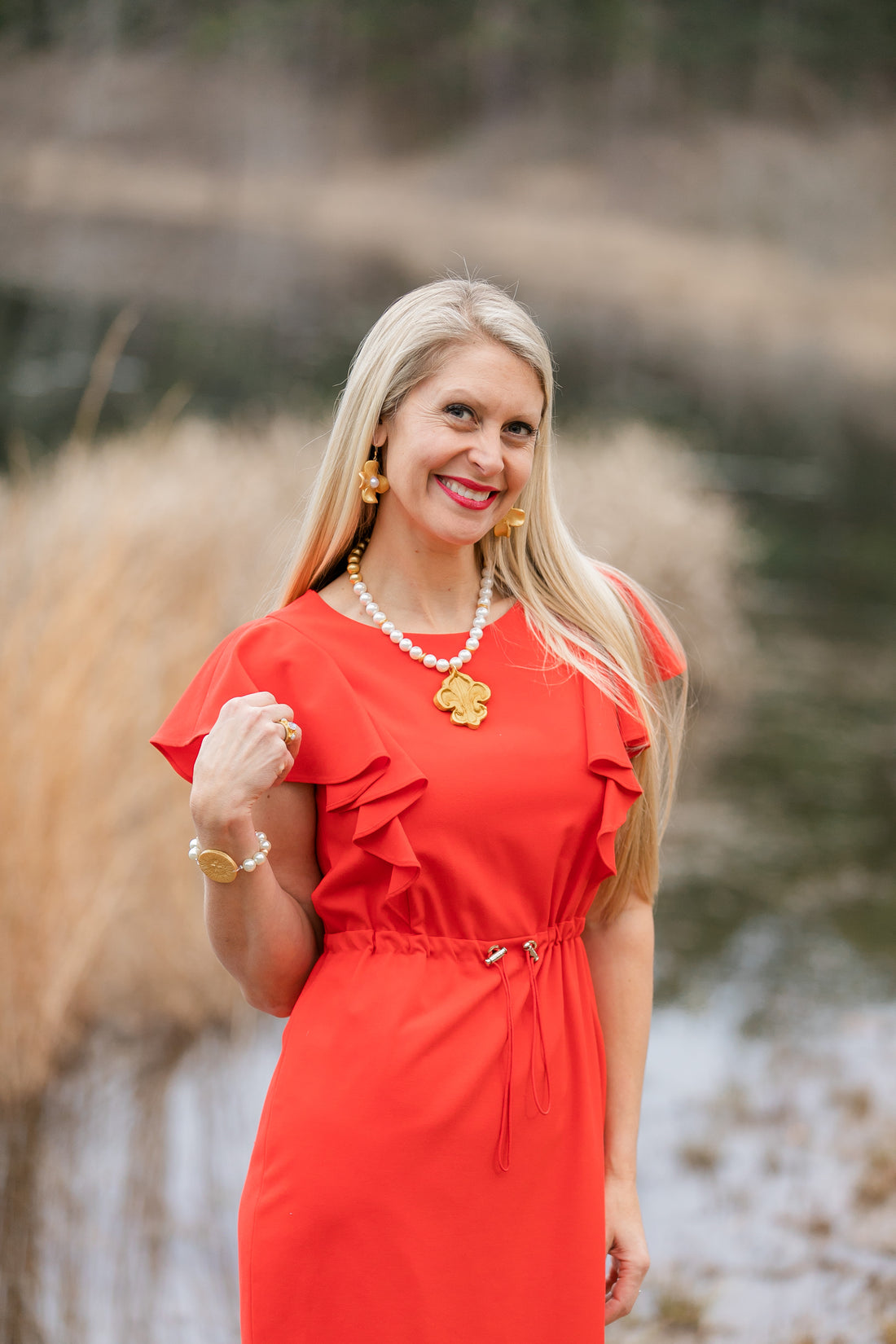 Dogwood Pearl Dangles