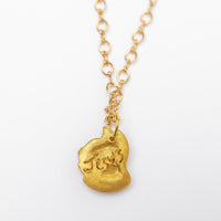 Gold Plated Figure 8 Chain with Terrier