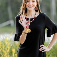 Gameday Confetti Double Dangle Earrings