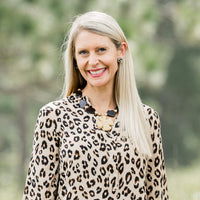 Black Jade Nuggets with Cari Cross Necklace