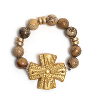 Picture Jasper with Rachel Cross Bracelet