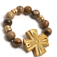 Picture Jasper with Rachel Cross Bracelet