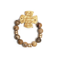 Picture Jasper with Rachel Cross Bracelet