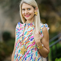 Multicolored Jade with Susie Cross