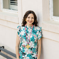 Bright Pink Jade with Lydia Cross