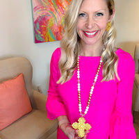 Jerusalem Cross Studs