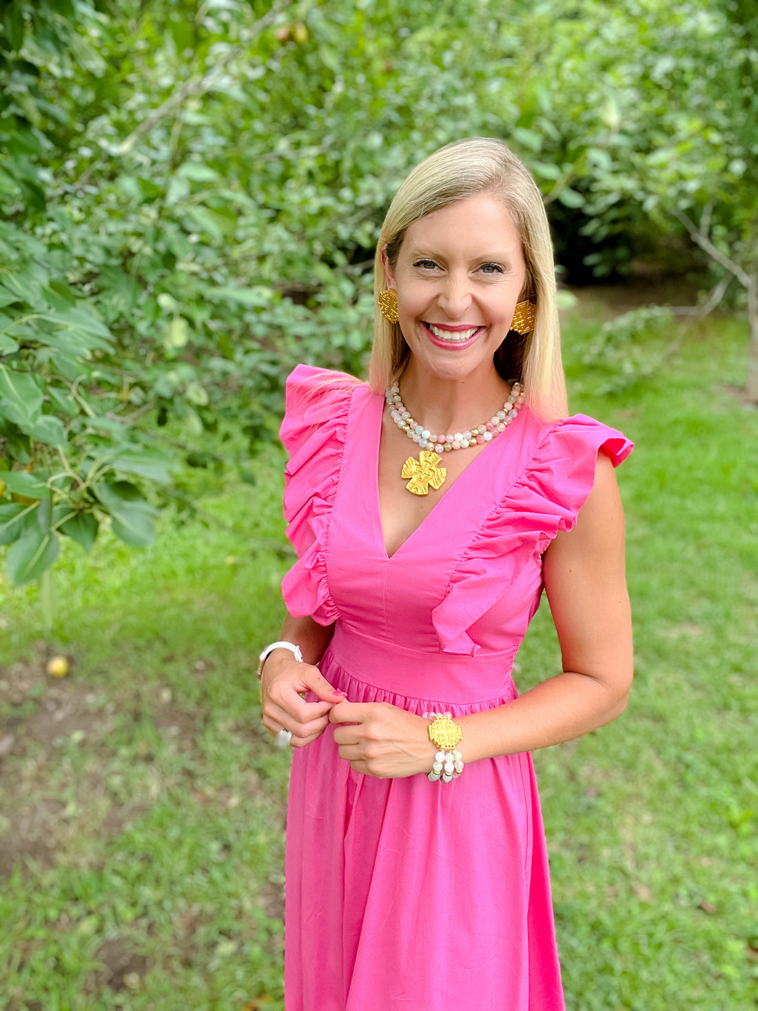 Jerusalem Cross Studs