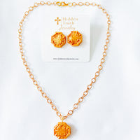 Tiny Jerusalem Studs