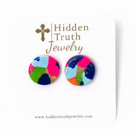 Confetti Studs
