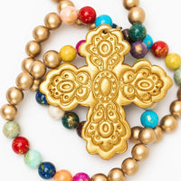 Multicolored Jade with Susie Cross