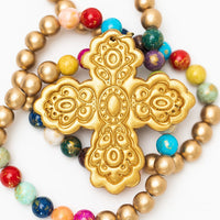 Multicolored Jade with Susie Cross