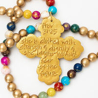 Multicolored Jade with Susie Cross