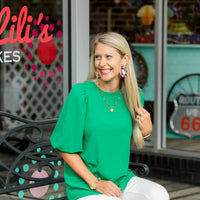 Multicolored and Gold Chain with Julia Cross
