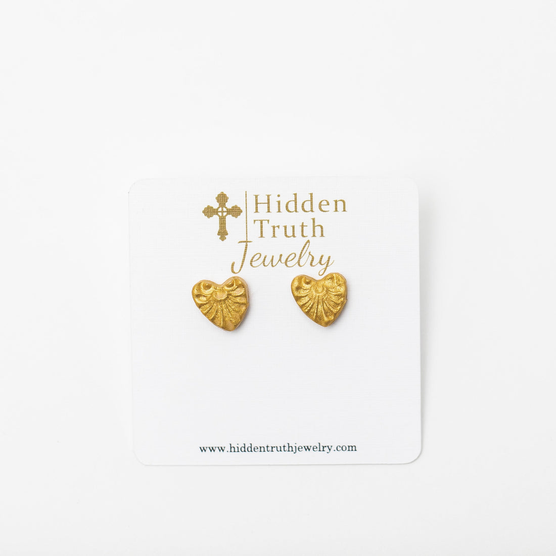 Tiny Heart Studs