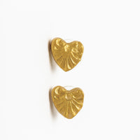Tiny Heart Studs