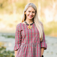 Smokey Quartz with Camellia Blossom Necklace
