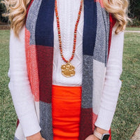 Orange Sea Sediment Jasper with Tiger Paw