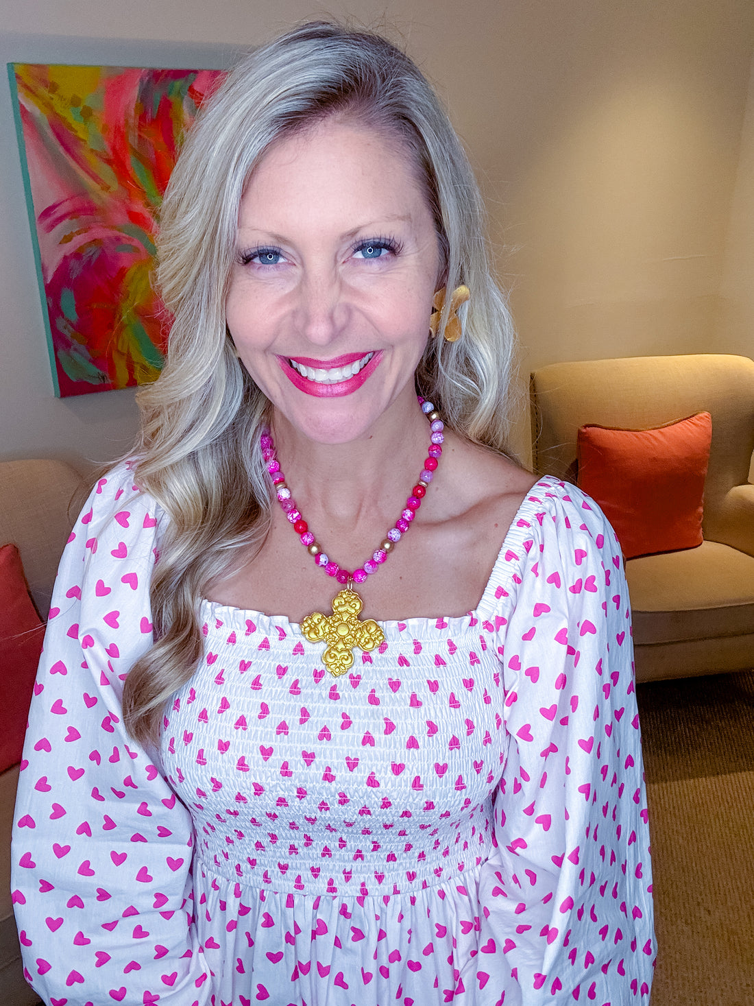 Pink Fire Agate Gloss with Andrea Cross