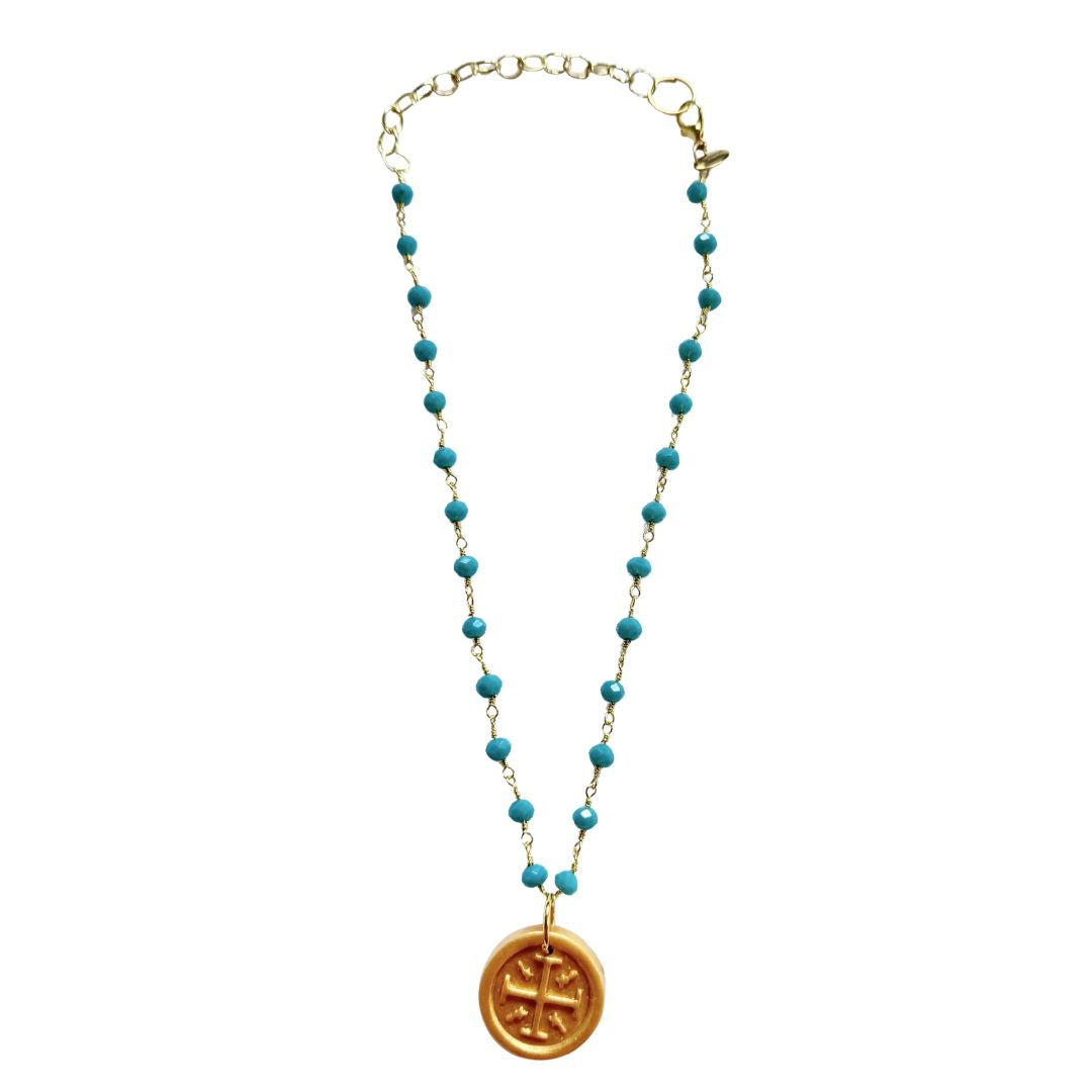 Turquoise Chain with Hannah Cross
