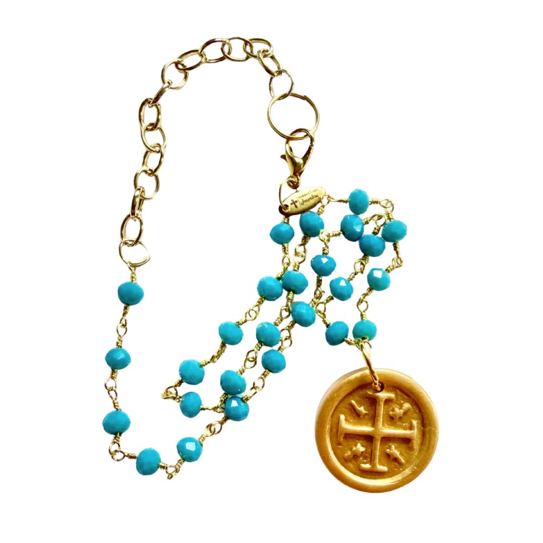 Turquoise Chain with Hannah Cross