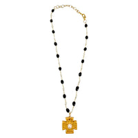 Black and White Chain with Anna Pearl
