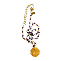 Purple Chain with Jerusalem Cross