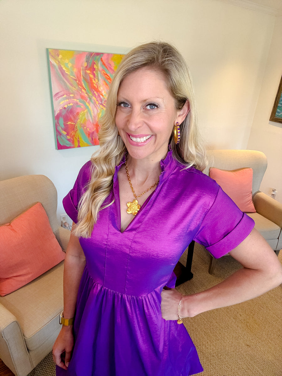 Purple Hoops