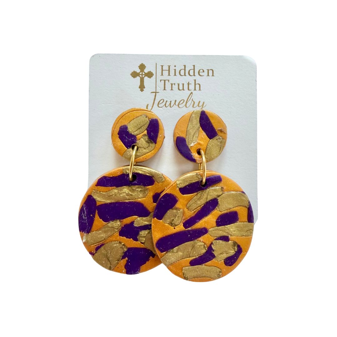 Purple and gold