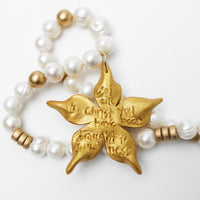 Freshwater Pearls with Pearl Stargazer Lily