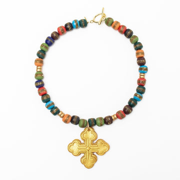 Multi-colored African Glass with Megan Cross